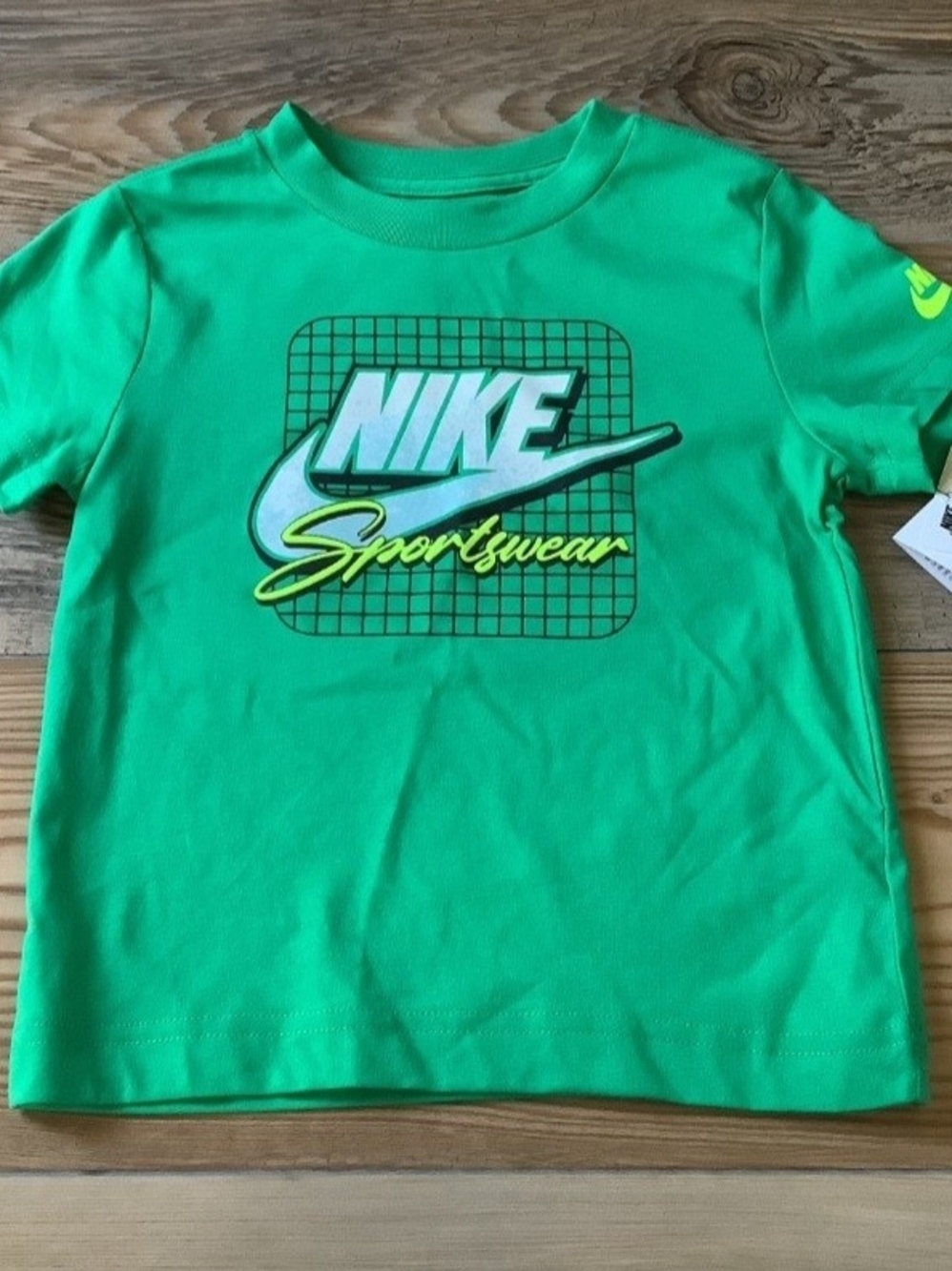 Nike Dri-Fit Boys Green and Black Shorts Set Size 3T(NWT) - Picture 2 of 4